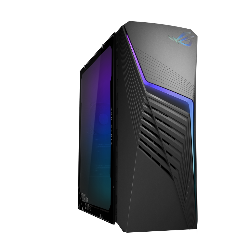 ROG Strix G13CH desktop with Aura lighting